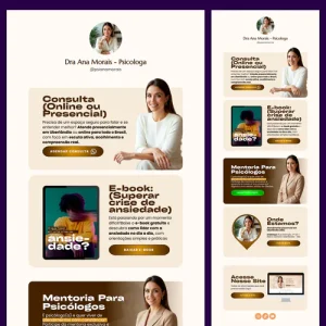 Link Tree para Bio como Cartão Digital