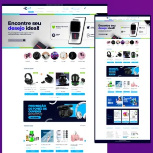 Loja Virtual Pronta de Tecnologia