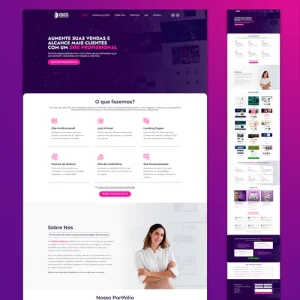 Site para Agências com Portfólios