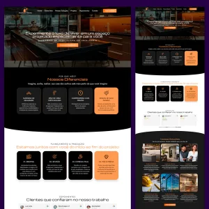 Site para Arquitetos e Engenheiros