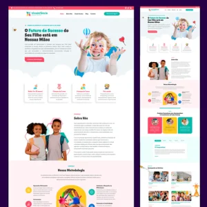 Site para Escolinhas e Creches