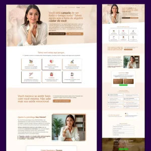 Site para Psicologa e Psiquiatra