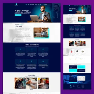 Site Pronto Empresarial para Psicologos
